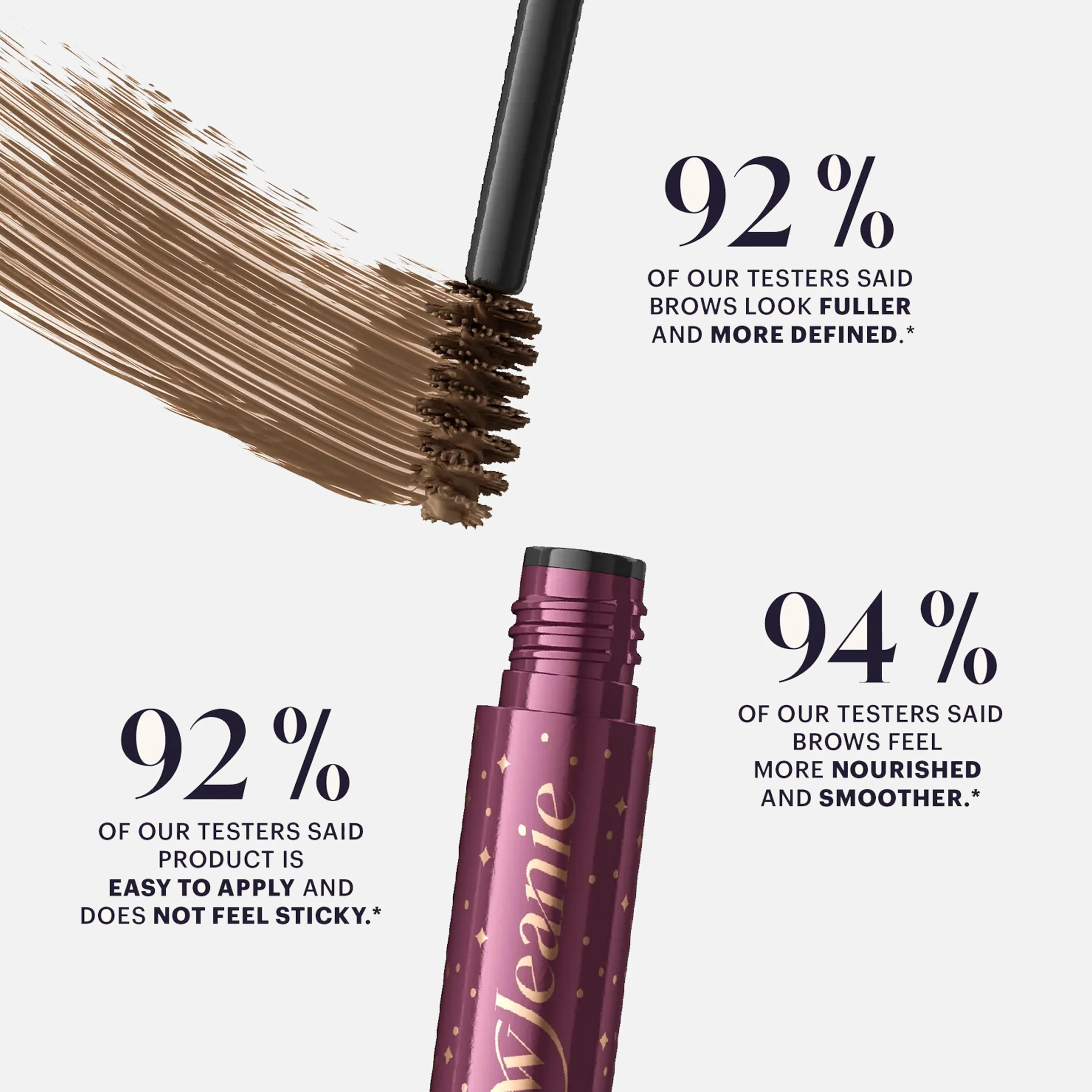 Brow Jeanie Boosting Fibre Gel (Black Brown) - Image 4