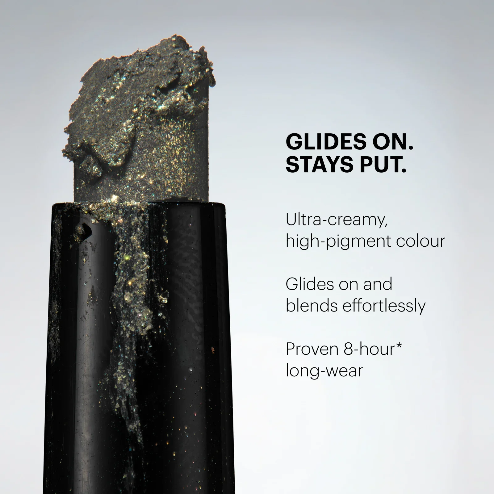 EyeSwipe Longwear Cream Eyeshadow Stick (Smoky Khaki) - Image 3