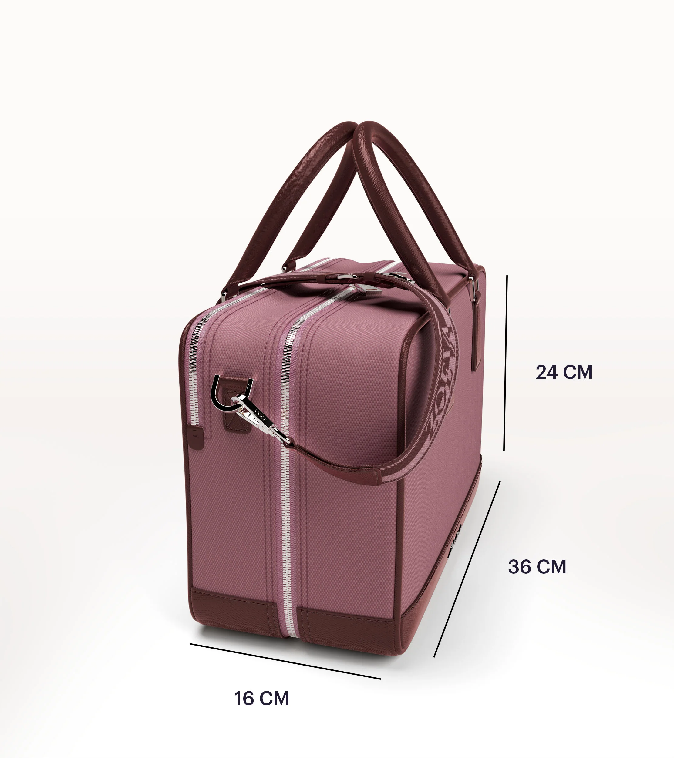 The Zoe Bag (Dusty Bordeaux) - Image 5