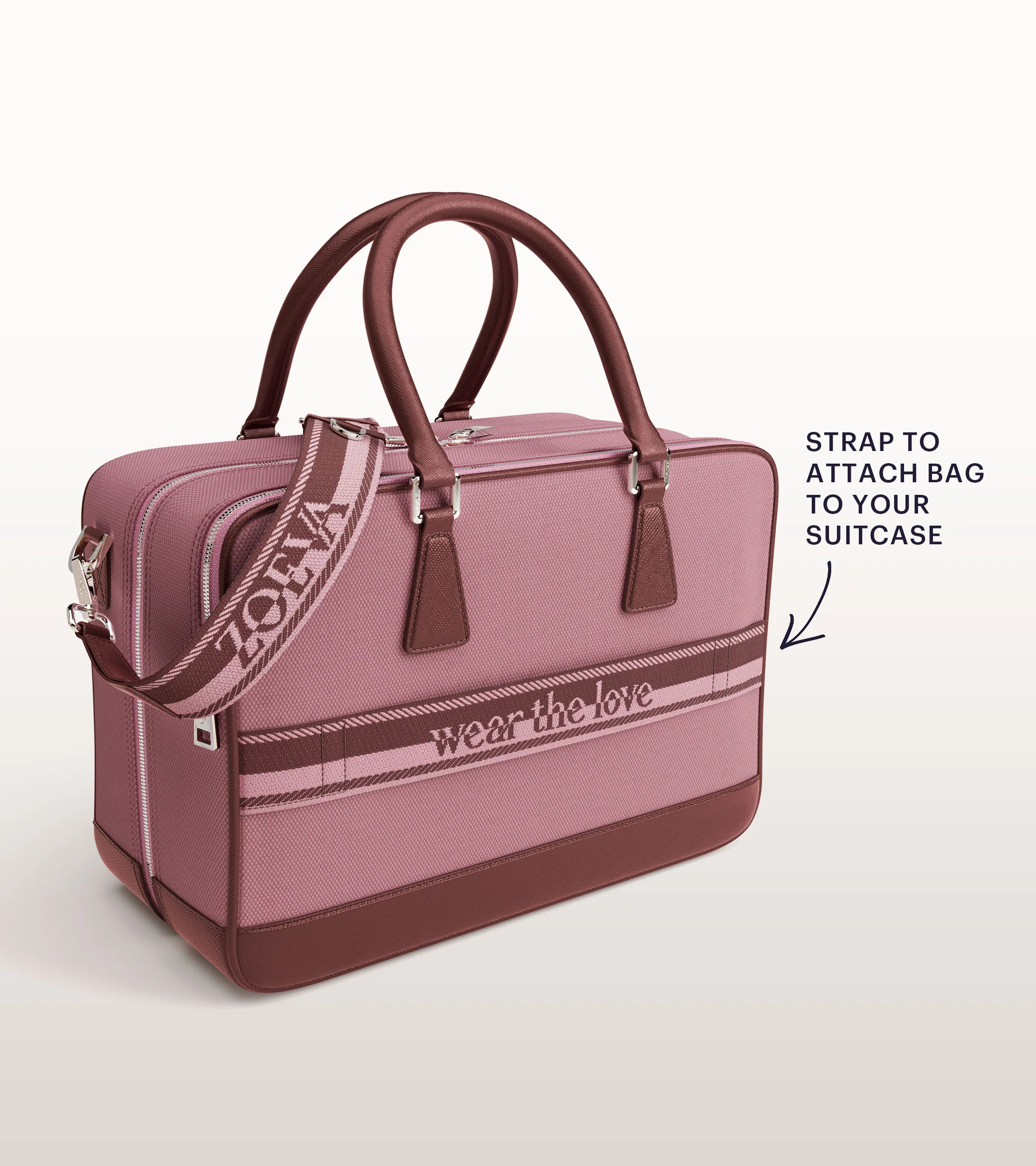 The Zoe Bag (Dusty Bordeaux) - Image 6