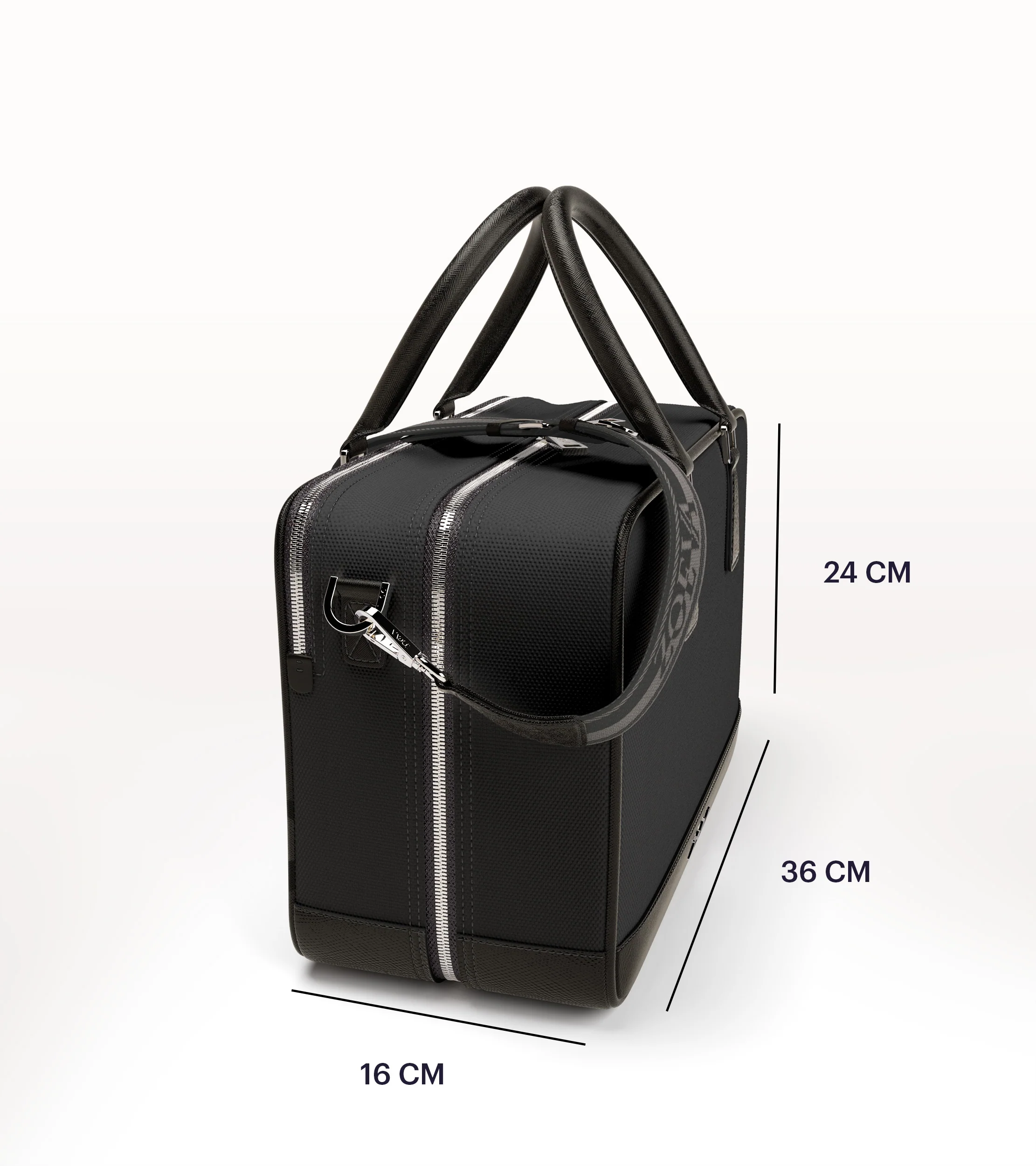 The Zoe Bag & The Complete Pinselset (Black) - Image 8