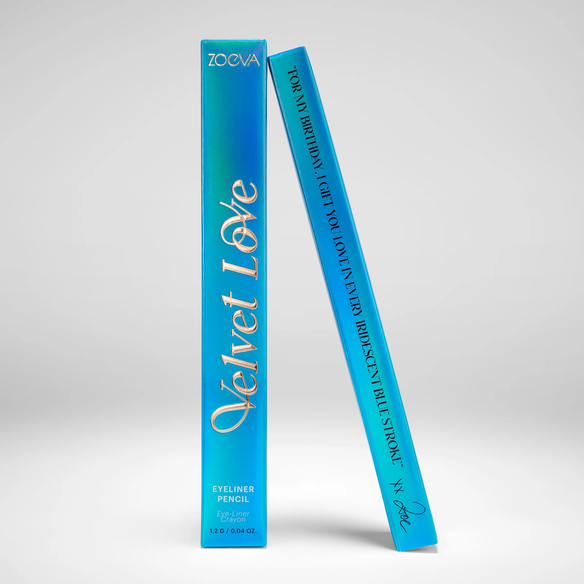 Velvet Love Eyeliner Pencil (Metallic Azure Blue) - Image 7