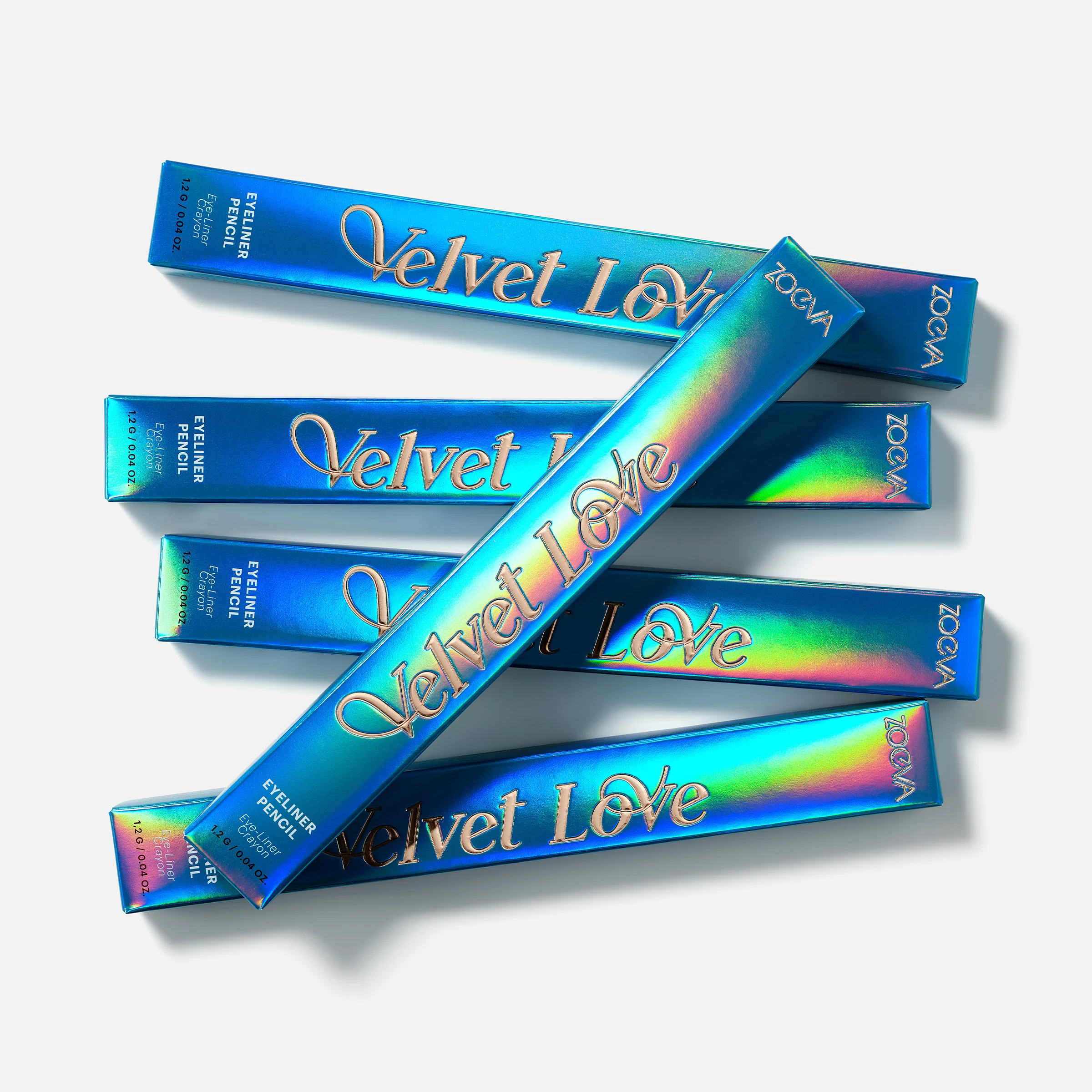 Velvet Love Eyeliner Pencil (Metallic Azure Blue) - Image 8