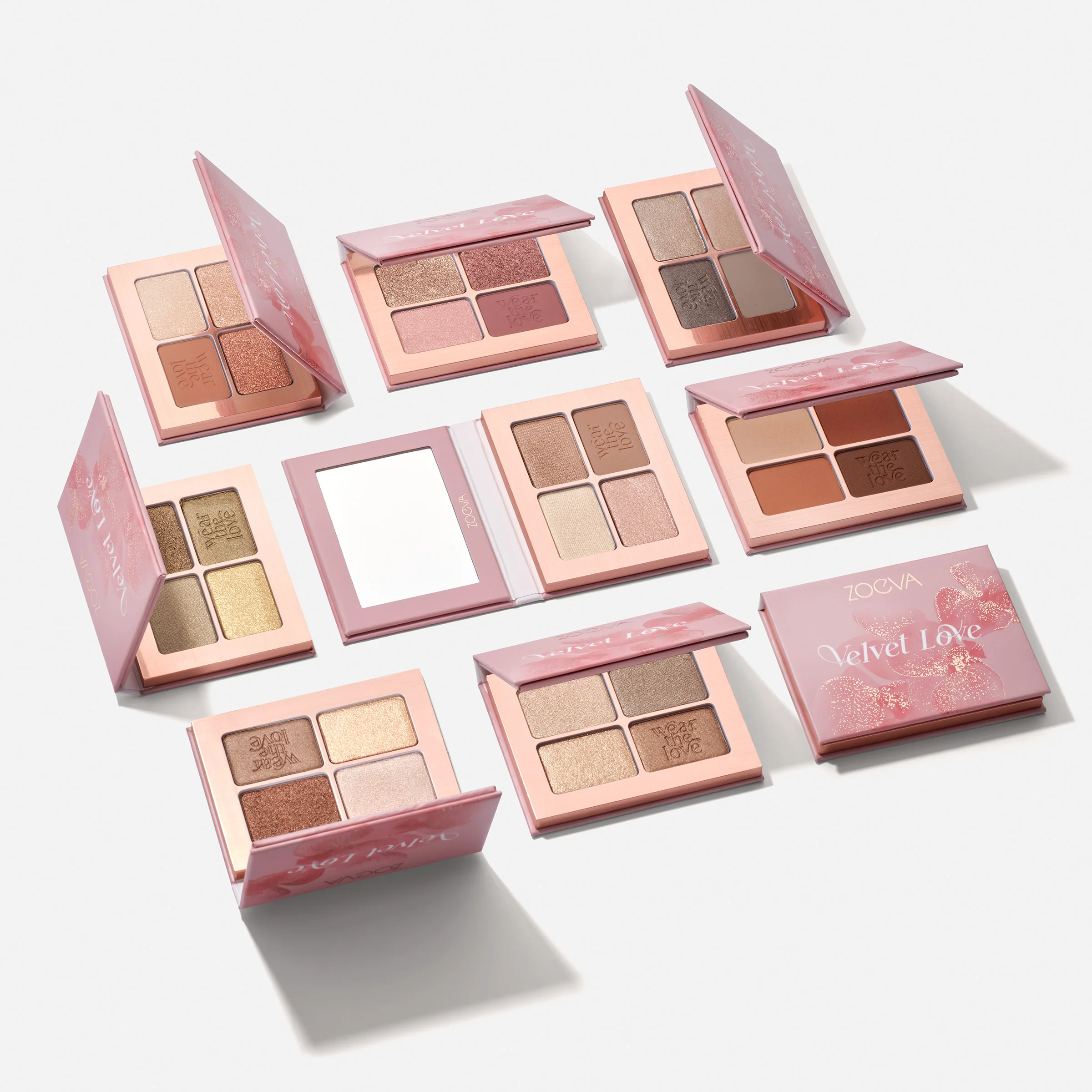 Velvet Love Eyeshadow Quad Palette (Beautiful Bright Eyes) - Image 4