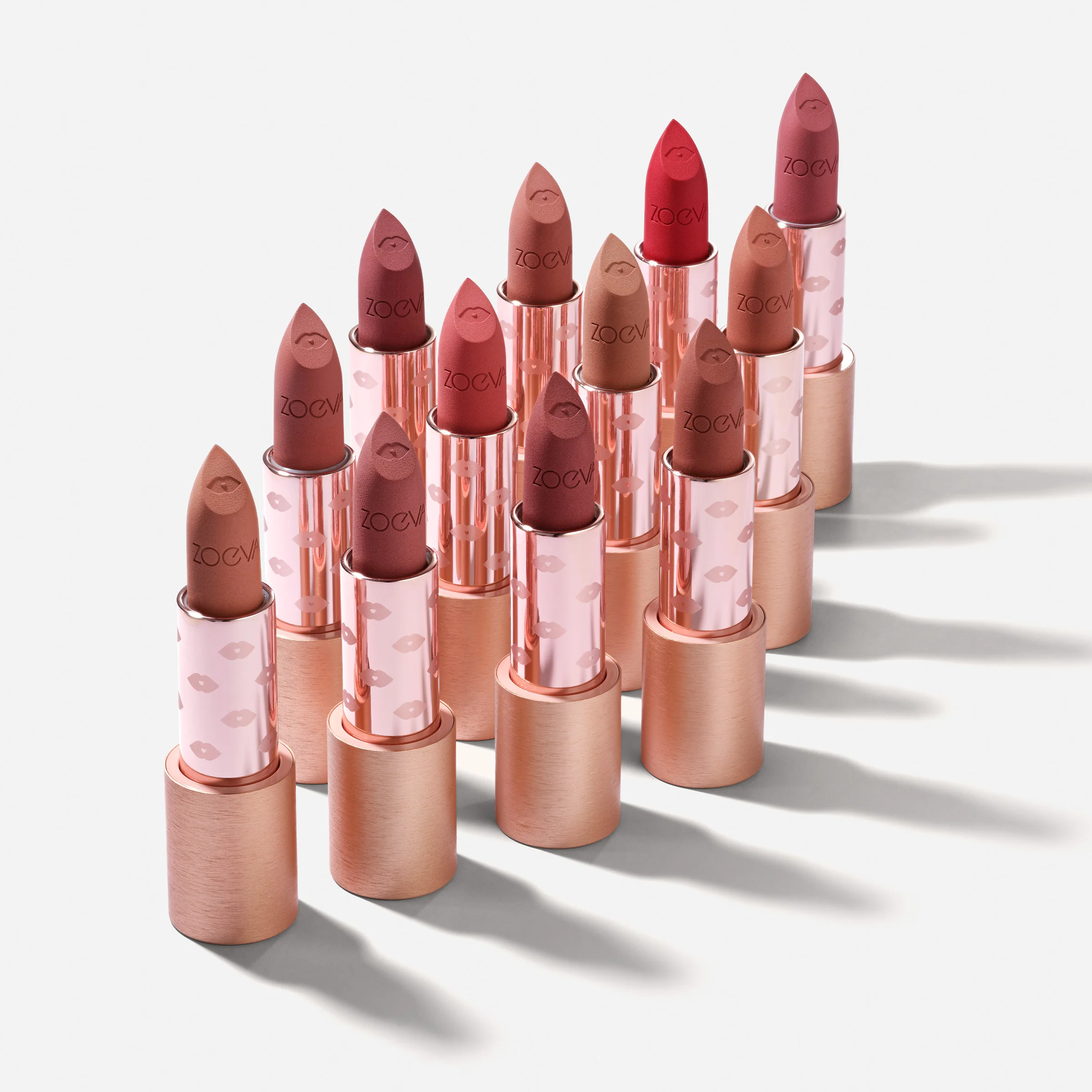 Velvet Love Matte Hyaluronic Long-Lasting Lipstick (Saskia) - Image 5